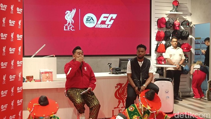 Daniel Sturridge Fans Liverpool Jakarta EA SPORTS FC Mobile