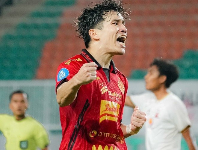 Ryo Matsumura saat membela Bhayangkara Presisi Lampung di Super League 2025