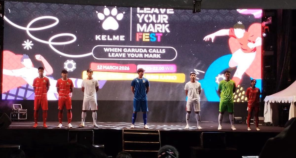 Sah! Jersey Baru Timnas Indonesia dari Kelme Resmi Dirilis
