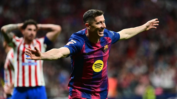 Barcelona Bangkit, Kalahkan Atletico Madrid 2-1 Puncak Klasemen
