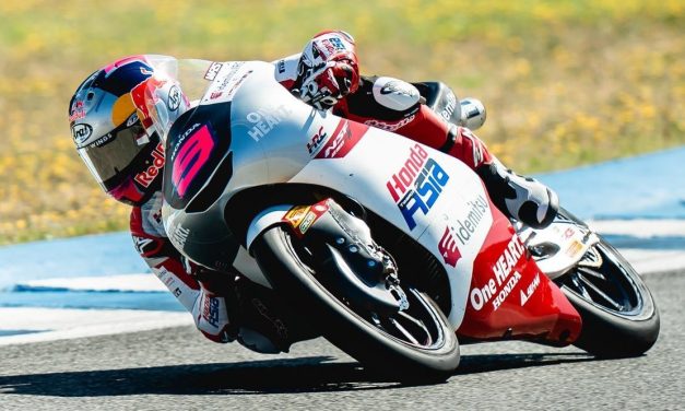 Performa Impresif Veda Ega Pratama di Jerez: Start P17, Finis P6