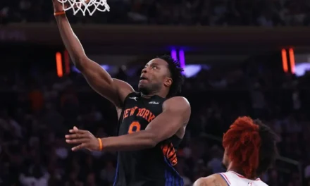 OG Anunoby Cedera Hamstring, New York Knicks NBA 2025-2026