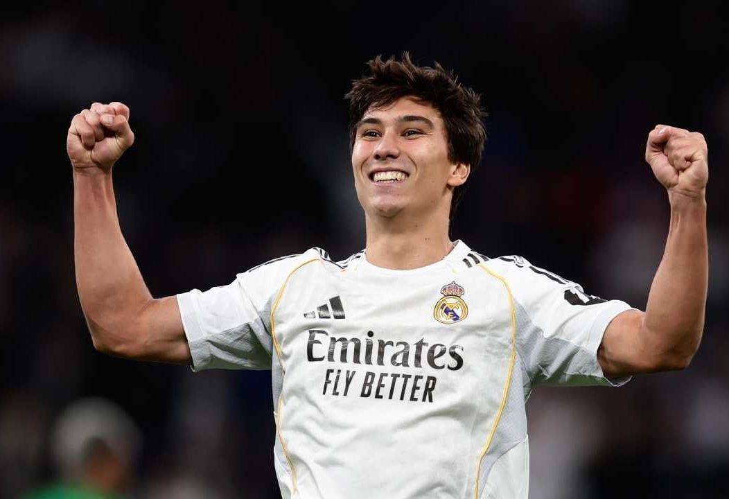 Gonzalo Garcia saat bermain bersama Real Madrid