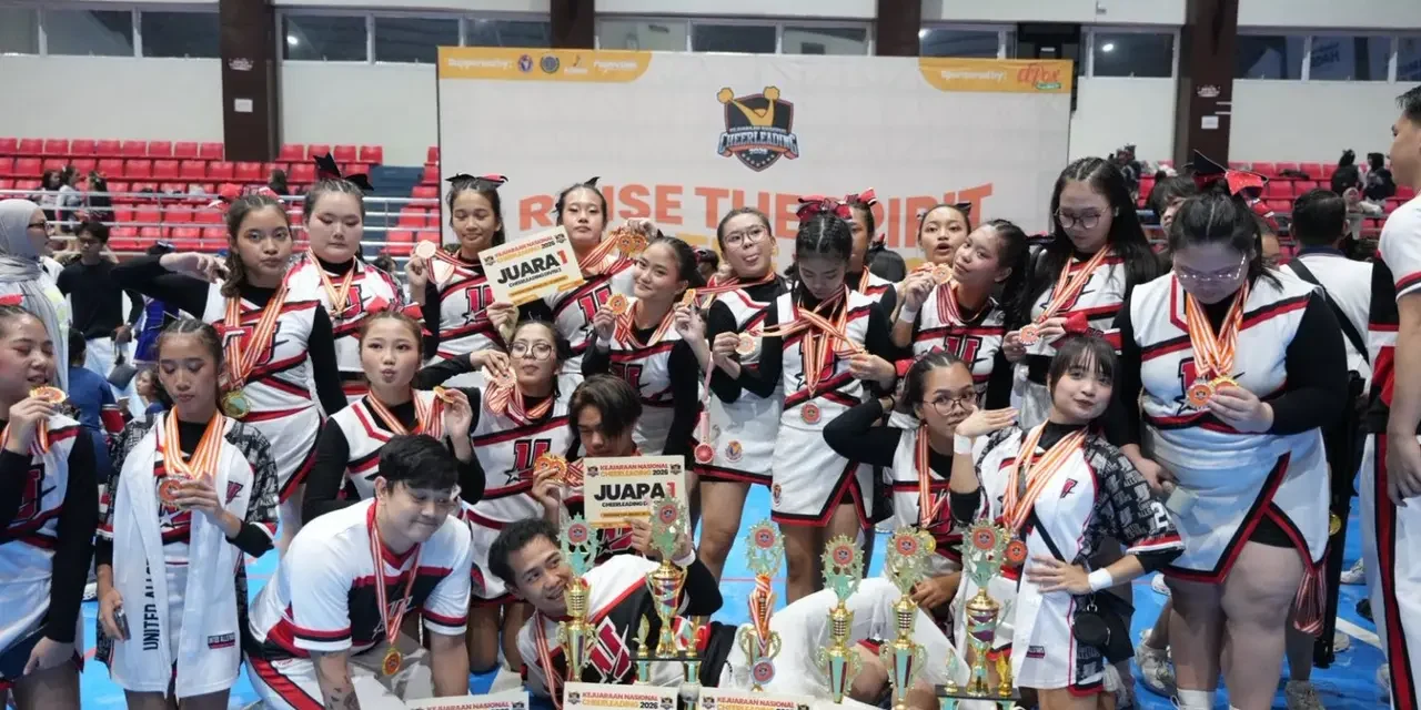 United Allstars Dominasi Kejurnas Cheerleading 2026