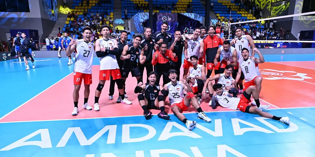 Timnas Voli Indonesia Cetak Sejarah, Lolos ke Final AVC 2026