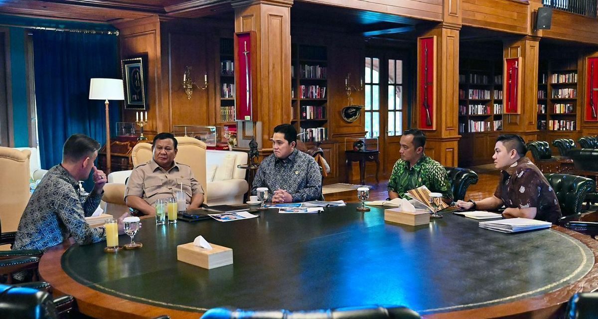 John Herdman Bertemu Prabowo, Bahas Target Timnas Indonesia