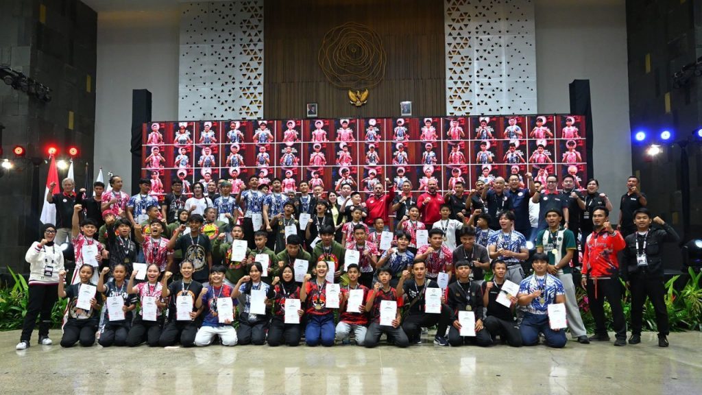 Atlet MMA bertanding di Kejurnas MMA 2026 sebagai ajang seleksi menuju kompetisi internasional.