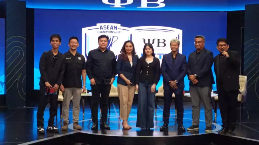 Reza Arap saat diumumkan sebagai Official Broadcast Partner ASEAN Championship Hyundai Cup atau Piala AFF 2026 bersama MNC Media.
