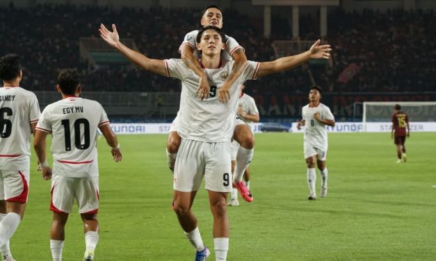Mitchell Baker Cetak Hattrick, Indonesia Permalukan Kamboja 5-1