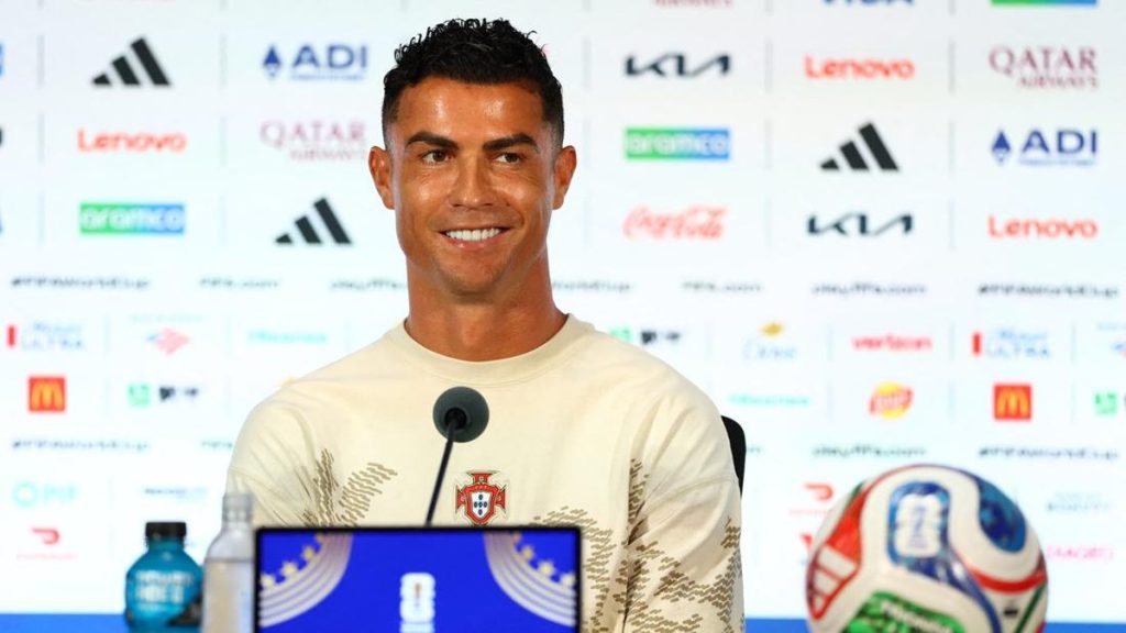 Cristiano Ronaldo berbicara di konferensi pers jelang laga Portugal di Piala Dunia 2026