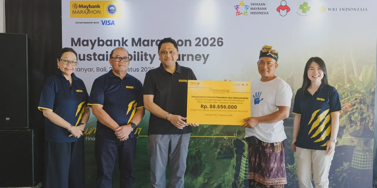 Maybank Marathon 2026 Perkuat Inklusivitas dan Keberlanjutan di Gianyar