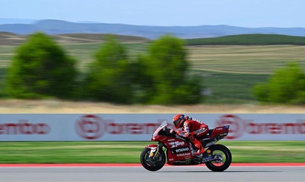 Marc Marquez Tercepat di FP1 MotoGP Aragon 2026, Raul Fernandez Tempel Ketat