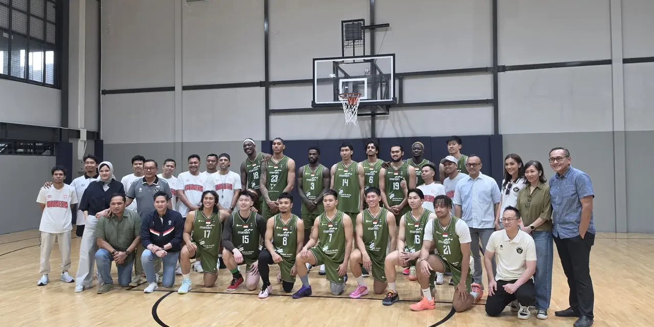 Timnas Basket Putra Indonesia Jadi Rombongan Pertama Berangkat ke Asian Games 2026
