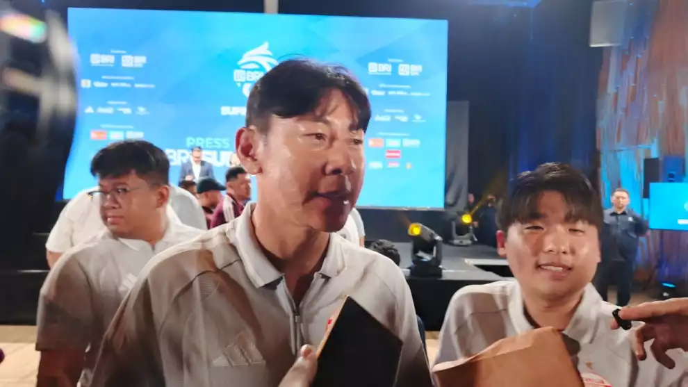 Shin Tae-yong bertemu Erick Thohir jelang Super League 2026/2027