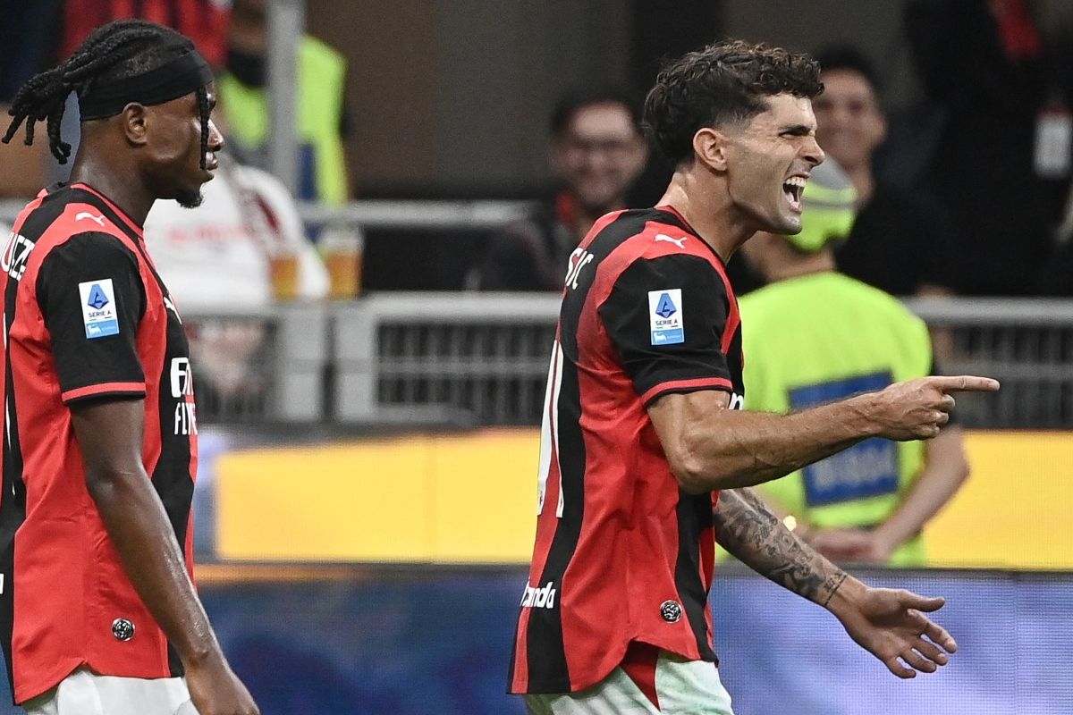 Pulisic, Rabiot, dan Moreira Antar Milan Raih 11 Poin di Serie A