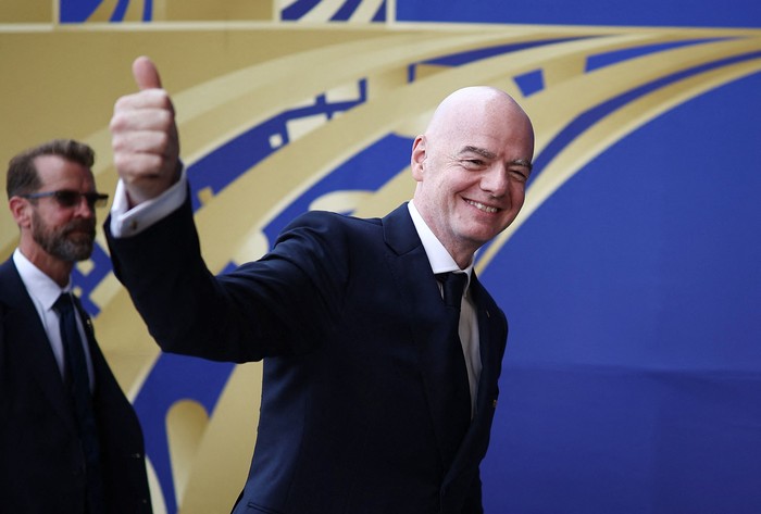 Samuel Eto’o Bela Gianni Infantino Jelang Pemilihan Presiden FIFA 2027