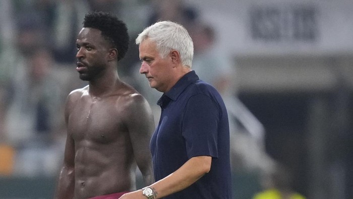 Vinicius Junior dan Jose Mourinho
